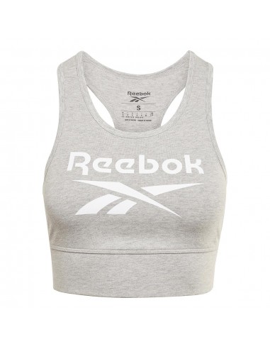 Top REEBOK RI BL COTTON BRALET GR9393 Gris