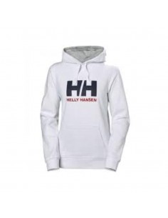 Sudadera HELLY HANSEN W HH LOGO HOODIE 33978 001 Blanco 2