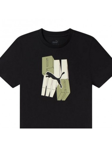 CAMISETA PUMA ESS + GRAPHIC TEE B