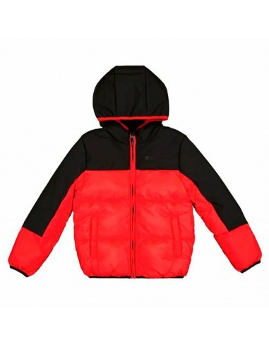 CHAMPION-Hooded Jacket-306872-negro rojo