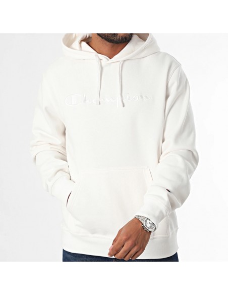 Sudadera con capucha 220271-WW036 Blanca CHAMPION