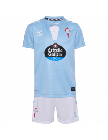 MINIKIT NIÑO CELTA DE VIGO 1ª EQUIPACIÓN HUMMEL 2024/25