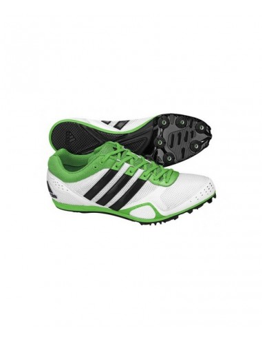 ZAPATILLAS CLAVOS ATLETISMO ADIDAS ARRIBA 2M BLANCO VERDE HOMBRE