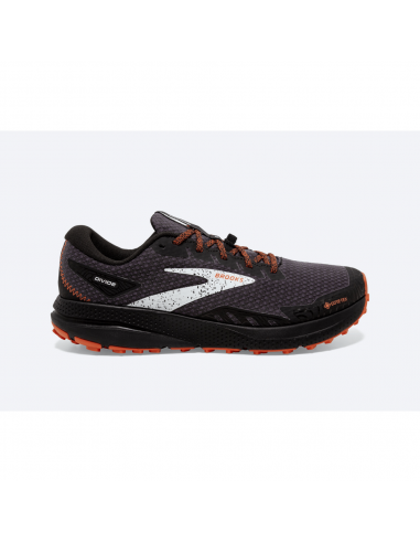 ZAPATILLAS GORETEX BROOKS DIVIDE 4 GTX NEGRO/NARANJA