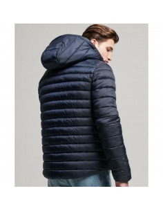 HOODED FUJI SPORT PADDEDJKT - (Eclipse Navy) 2