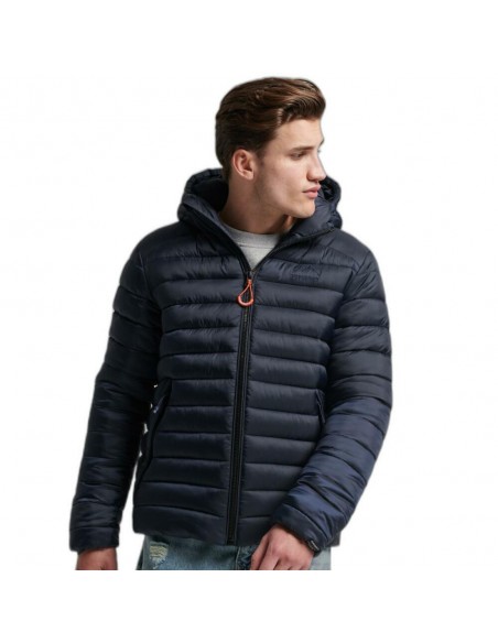 HOODED FUJI SPORT PADDEDJKT - (Eclipse Navy)