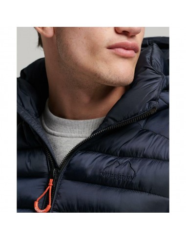 HOODED FUJI SPORT PADDEDJKT - (Eclipse Navy)