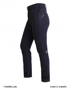 Pantalón Trekking Poliéster/Elastano Sin Perchar  GRIS LOLA