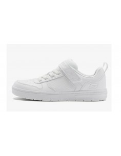 Zapatilla de Moda para UNISEX JUNIOR SKECHERS STREET BLANCO