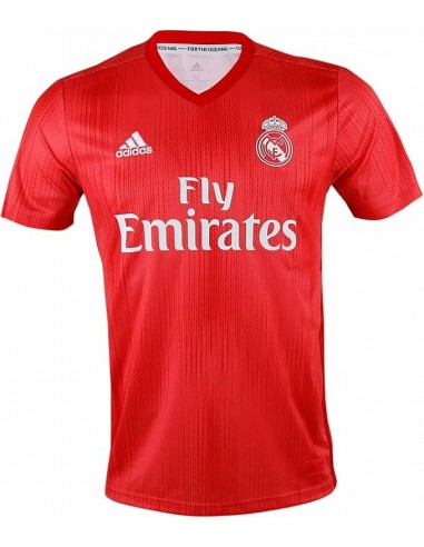 CAMISETA  REAL MADRID 3ª EQUIPACIÓN NARANANJA CORAL