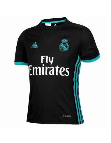 CAMISETA DE FUTBOL REAL MADRID NEGRO VERDE 17/18