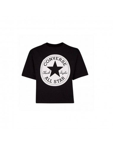 Camiseta CONVERSE SIGNATURE CHUCK PATCH BOXY TEE 469787 023 Negro