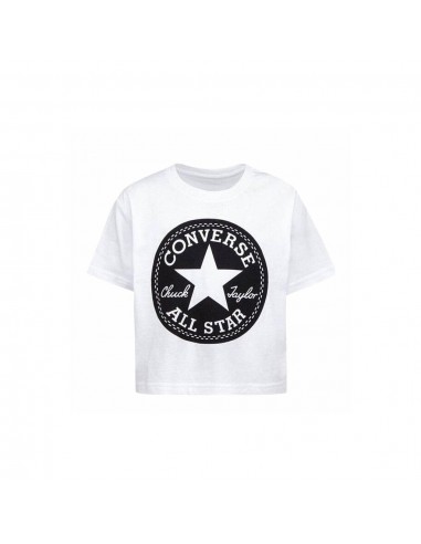 Camiseta CONVERSE SIGNATURE CHUCK PATCH BOXY TEE 469787 001 Blanco