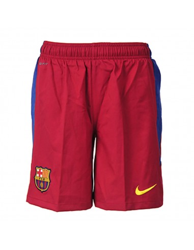 SHORT FUTBOL CLUB BARCELONA GRANATE/AZUL BOYS