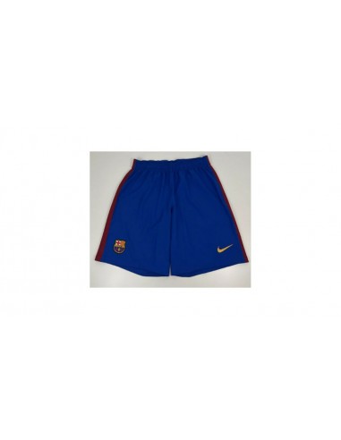 SHORT FUTBOL CLUB BARCELONA AZUL FRANJA GRANATE