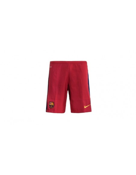SHORT FUTBOL CLUB BARCELONA GRANATE FRANJA AZUL