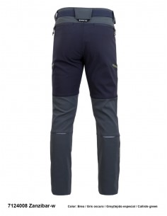 Pantalón Trekking Poliéster/Elastano Hombre Perchado