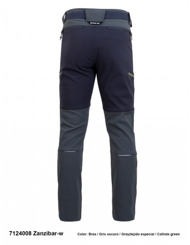 Pantalón Trekking Poliéster/Elastano Hombre Perchado