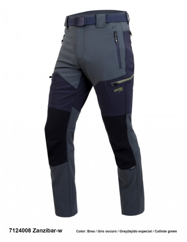 Pantalón Trekking Poliéster/Elastano Hombre...