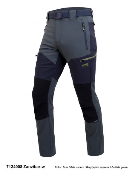 Pantalón Trekking Poliéster/Elastano Hombre Perchado