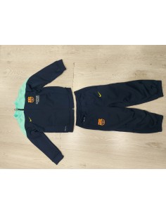 CHANDAL NIKE FUTBOL CLUB BARCELONA 2013/2014 AZUL...