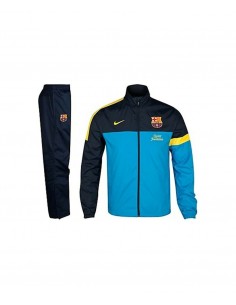 CHANDAL NIKE FUTBOL CLUB BARCELONA 2013/2014 AZUL
