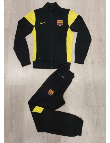 CHANDAL NIKE FUTBOL CLUB BARCELONA NEGRO AMARILLO