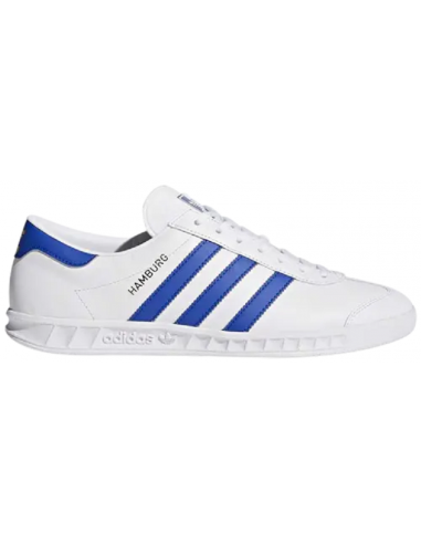 SNEAKERS ADIDAS HAMBURG BLANCO AZUL PIEL