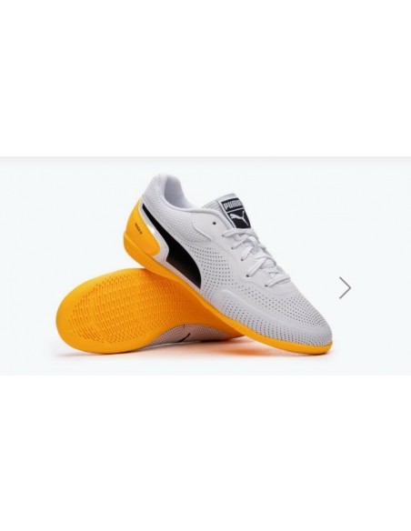 Botas de Futbol para UNISEX JUNIOR PUMA TRUCO III BLANCO