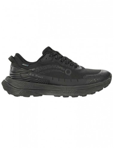 ZAPATILLAS WATERPROOF MUJER ATOM K4TRAIL AT174 NEGRO