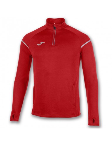 JOMA-SUDADERA 1/2 CREMALLERA RACE ROJO