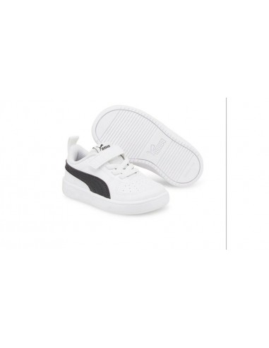 Zapatillas niño Puma Rickie AC Inf BLANCO-NEGRO