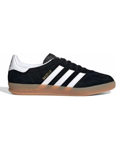 SNEAKERS ADIDAS GAZELLE INDOOR NEGRO BLANCO CARAMELO