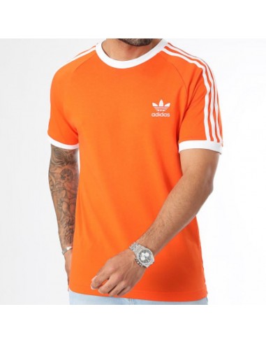 Camiseta ADIDAS STRIPES TEE IM9382 Naranja