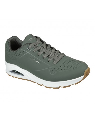 Sneaker SKECHERS-UNO - STAND ON AIR-52458OLV-HOMBRE-VERDE OSCURO