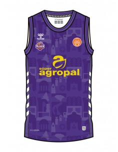 CAMISETA AGROPAL TIRANTES MORADA
