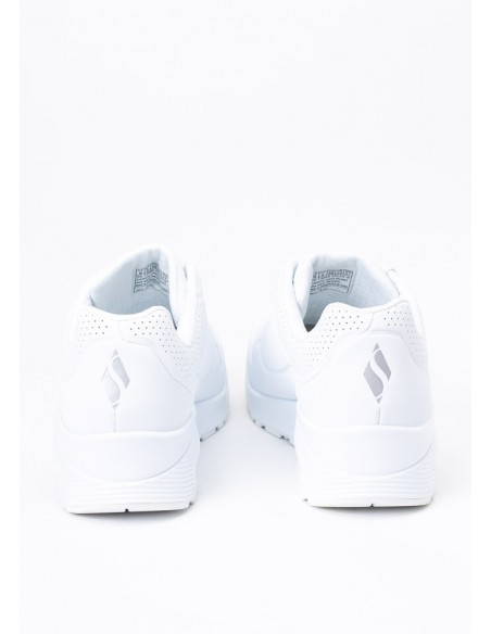 Sneaker SKECHERS-UNO-73690W-MUJER-BLANCO