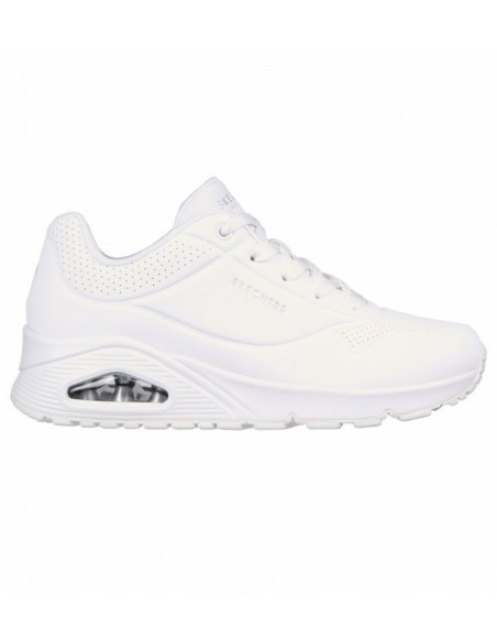 Sneaker SKECHERS-UNO-73690W-MUJER-BLANCO
