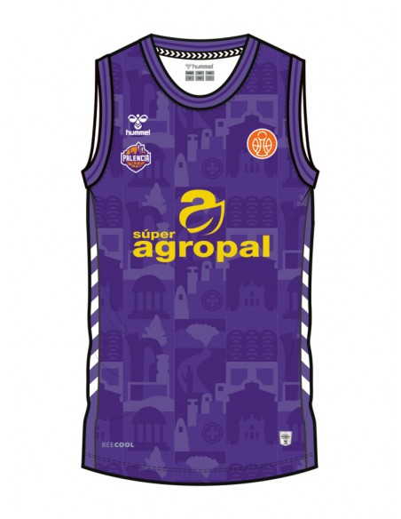 CAMISETA AGROPAL TIRANTES MORADA JR
