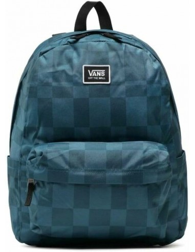 MOCHILA VANS CUADROS AZUL