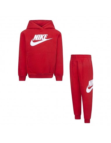 Chandal NIKE CLUB FLEECE SET 86L135 U10 Rojo