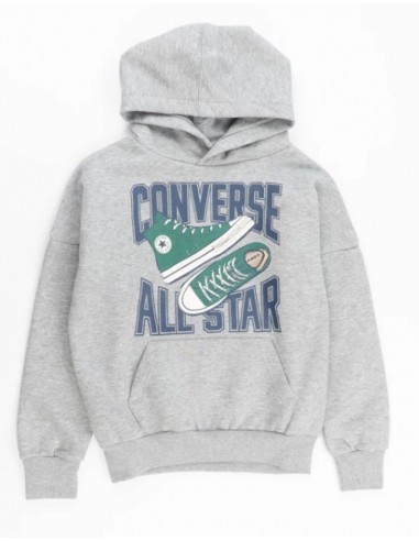 Sudadera CONVERSE CNVB ALL STAR SNEAKER GFX HOOD 9CG903 042 Gris