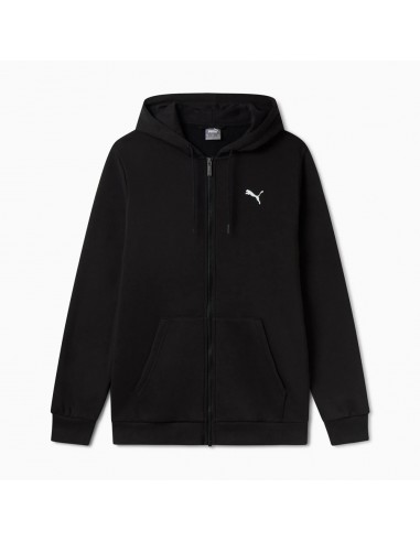 CHAQUETA PUMA ESS+GRAPHIC HOODIE FZ FL MAN BLACK