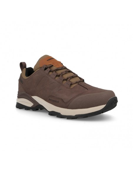 Zapatilla baja de Outdoor para HOMBRE PAREDES ZAP. TREK. BERNÚY MARRON OSCURO