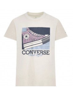 Camiseta CONVERSE CNVG FLORAL LEOPARD SNEAKER TE 4CG166...