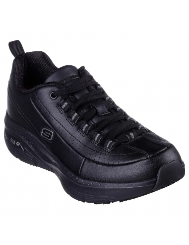 ZAPATILLAS DE MUJER SKECHERS ARCHFIT NEGRO WORK ANTIDESLIZANTE