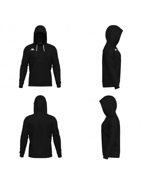 SUDADERA HOMBRE KAPPA BALI CERRADA CON CAPUCHA ALGODÓN