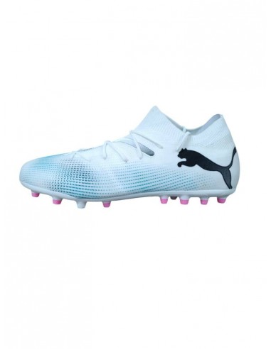 Botas de futbol PUMA 107719-01-FUTURE 7 MATCH MG-UNISEX-NEGRO-BLANCO