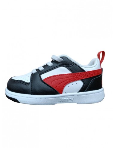 PUMA Calzado multideporte-Puma Rebound V6 Lo A-393835-04-BLANCO-ROJO