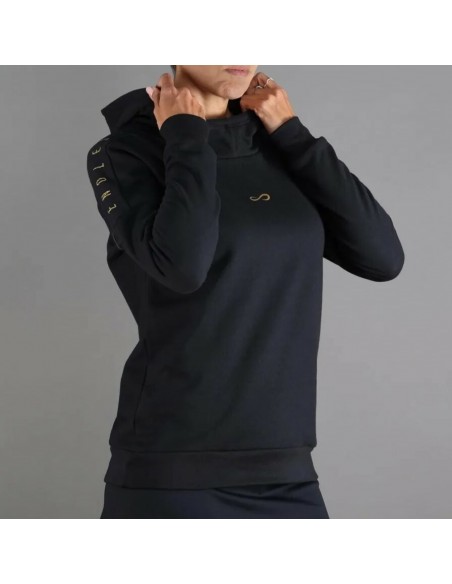 SUDADERA HOLLOW BLACK